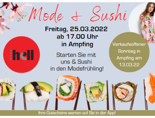 Mode & Sushi in Ampfing
